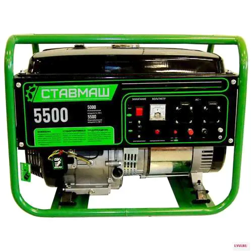 Бензиновый генератор Ставмаш БГ-5500, (5500 Вт)-0